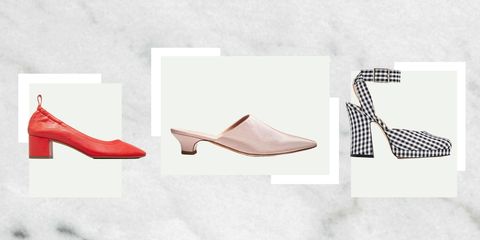 Footwear, White, Shoe, High heels, Pink, Font, Beige, Brand, Court shoe, 