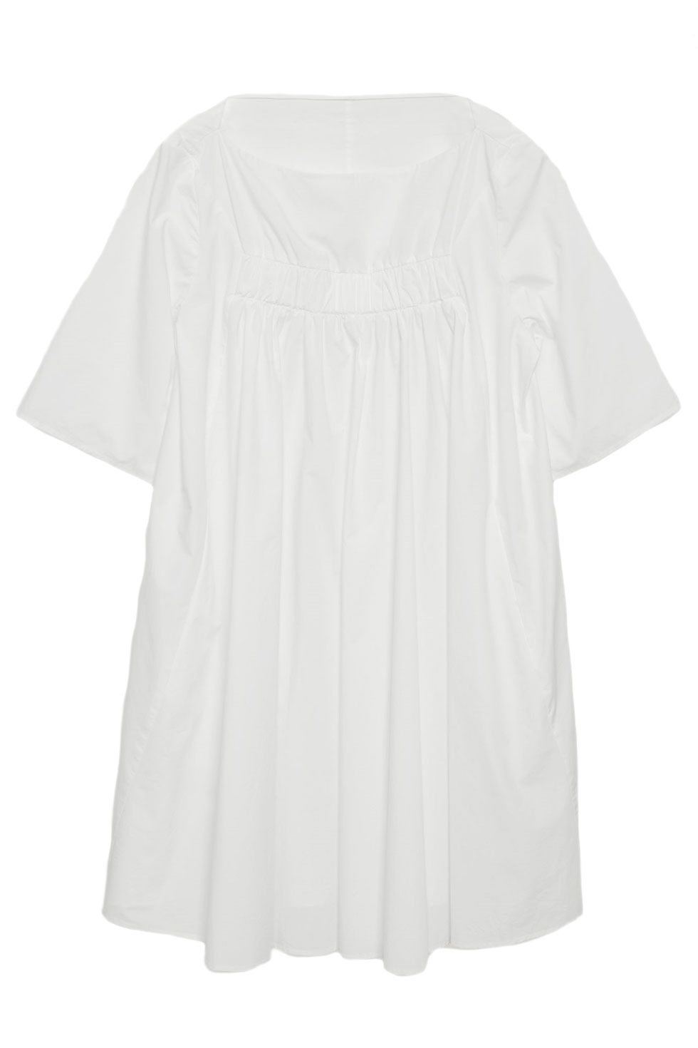 <p>
Cos Dress with Gathered Front, $99; <a href="http://www.cosstores.com/us/Women/Dresses/Dress_with_gathered_front/46881-25404344.1#c-15133331">cosstores.com</a></p><p><span class="redactor-invisible-space" data-verified="redactor" data-redactor-tag="span" data-redactor-class="redactor-invisible-space"></span></p>