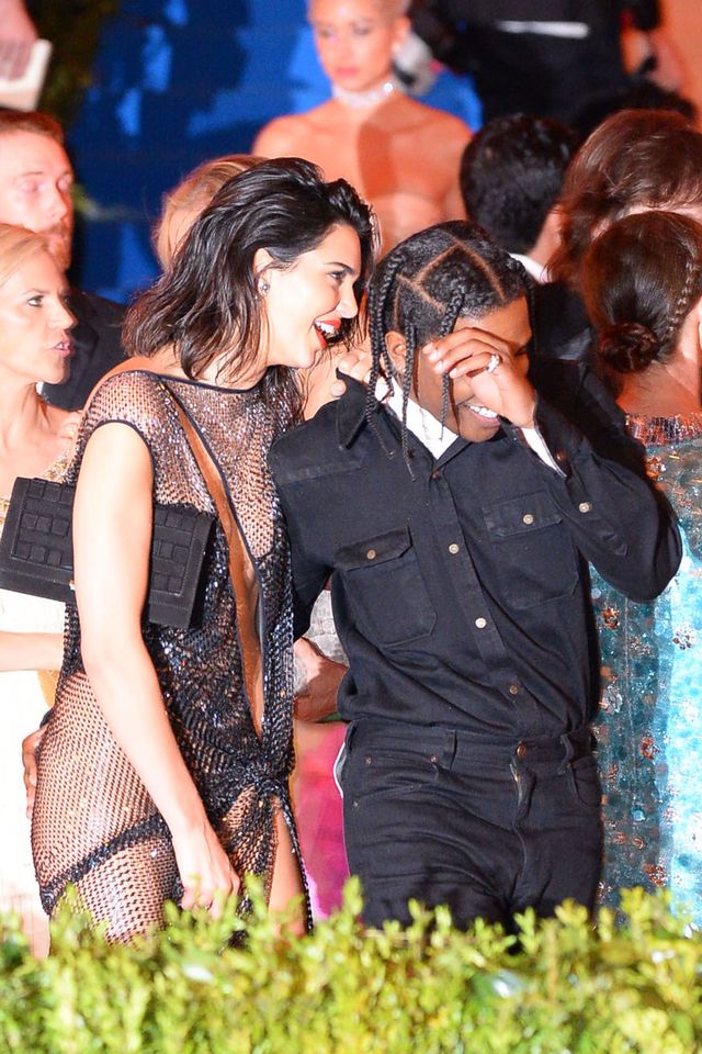 Kendall Jenner & A$AP Rocky Confirm Their Romance At Met Gala With PDA  Snaps