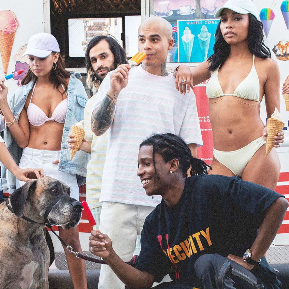 A$AP Rocky Talks GUESS Club Collaboration - See the Campaign 
