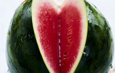 A juicy water melon