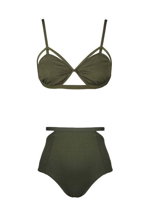 <p>Lonely Edie Bikini Olive, $79; <a href="https://lonelylabel.com/products/edie-sw0211o?taxon_id=36">lonelylabel.com</a>&nbsp;</p><p>Lonely Edie High Waist Brief Olive, $79; <a href="https://lonelylabel.com/products/edie-sw2511o?taxon_id=36">lonelylabel.com</a>&nbsp;</p>