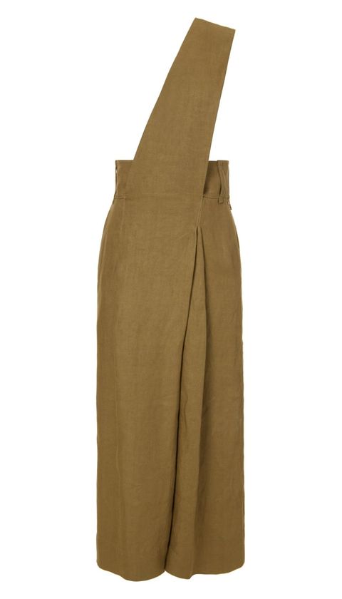 <p>The season's major focus on solo shoulders gets its most dignified spin with a sash-like cut. Layer a tee or button-up under a jumpsuit and wear to the office.</p><p><em data-redactor-tag="em" data-verified="redactor">Tibi Hessian Linen Jumpsuit, $695; </em><a href="http://shop.nordstrom.com/c/womens-contemporary-apparel?campaign=0508vacation42&amp;mcamp=4304&amp;cm_sp=merch-_-multi_0529_contemporary_4304-_-freelayout_shop&amp;cm_mmc=Mindshare_Nordstrom-_-0508vacation42-_-Elle-_-EditorialArticleJune" target="_blank" data-tracking-id="recirc-text-link"><em data-redactor-tag="em" data-verified="redactor" data-tracking-id="recirc-text-link">nordstrom.com</em></a></p><p><a href="http://shop.nordstrom.com/s/tibi-hessian-linen-jumpsuit/4565630?origin=keywordsearch-personalizedsort&amp;fashioncolor=BURLAP%20MOSS" target="_blank" data-tracking-id="recirc-text-link"></a></p>