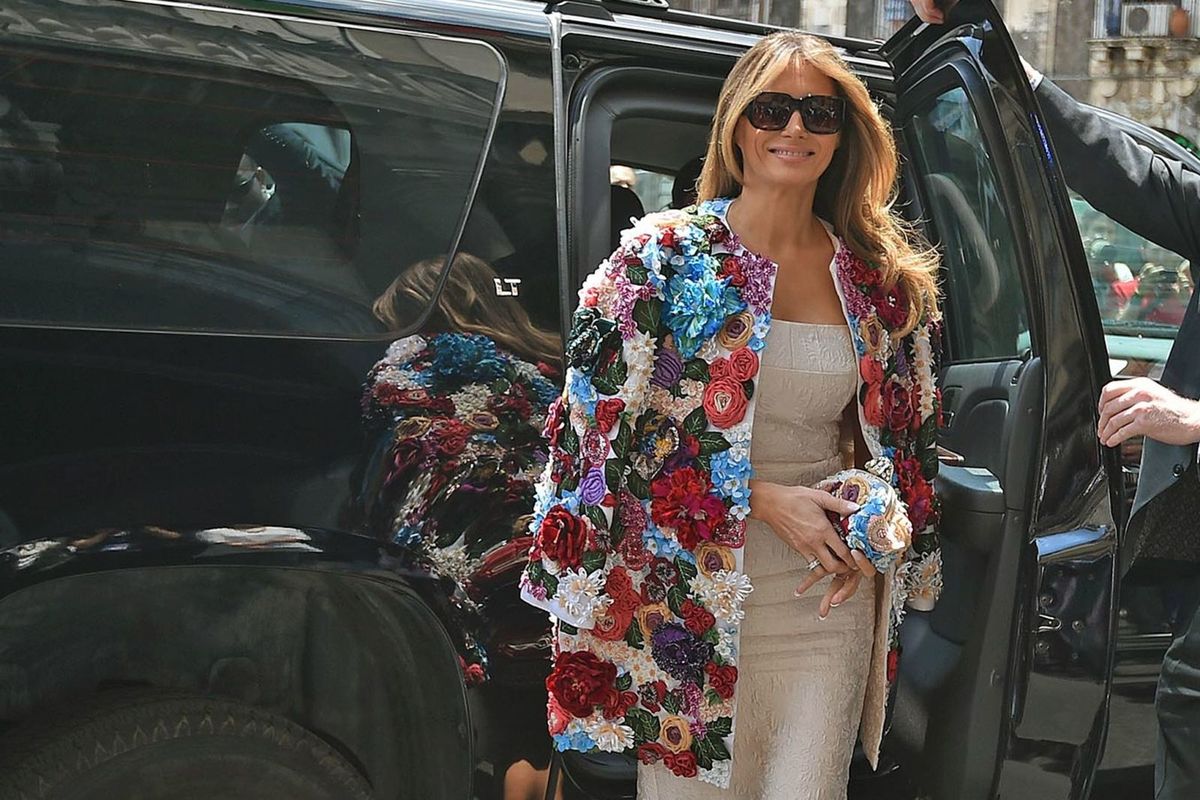 Melania Trump in D&G Jacket
