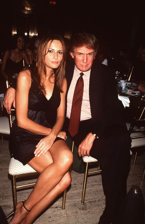 Donald and Melania in 1999