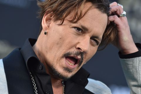 Johnny Depp Premiere Of Disney's 'Pirates Of The Caribbean: Dead Men Tell No Tales' - Arrivals