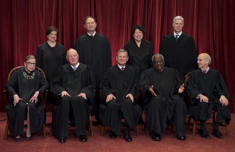 Ruth Bader Ginsburg Wins Supreme Court Class Photo Day