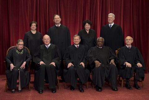 Ruth Bader Ginsburg Wins Supreme Court Class Photo Day