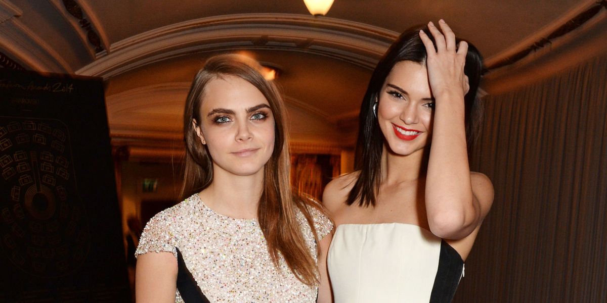 Kendall Jenner and Cara Delevingne Bouncing on Boobs - Museum of Sex ...