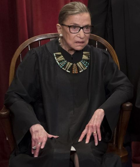 Ruth Bader Ginsburg Wins Supreme Court Class Photo Day