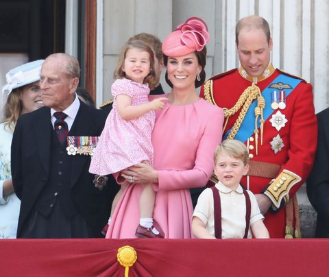 Kate Middleton Queen's Birthday pink Alexander McQueen dress