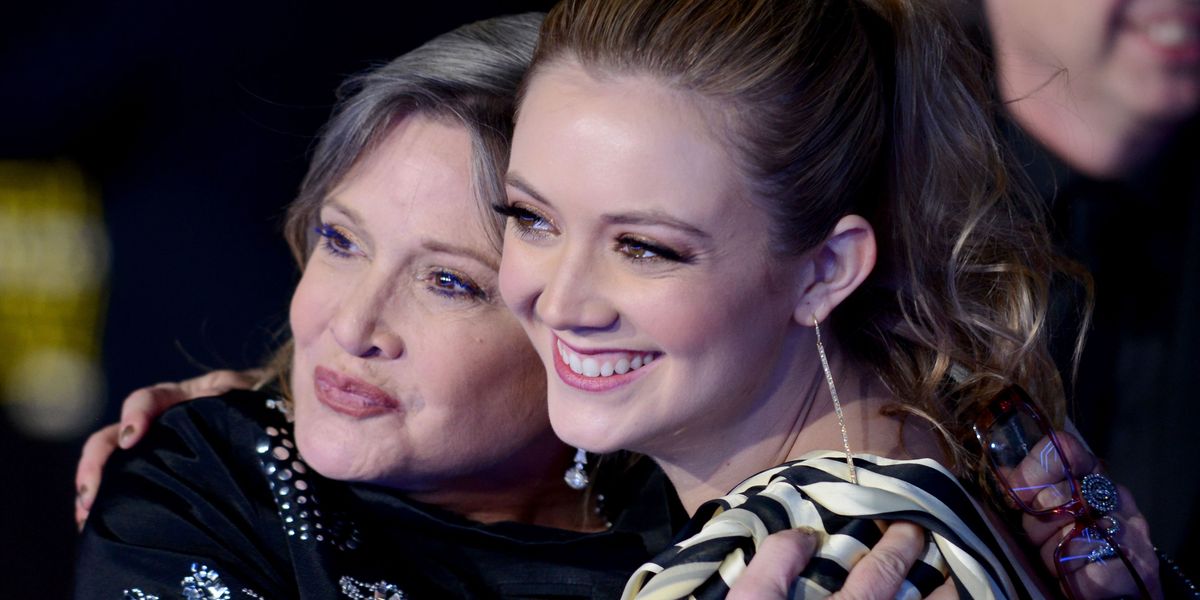 Billie Lourd's Tribute to Carrie Fisher