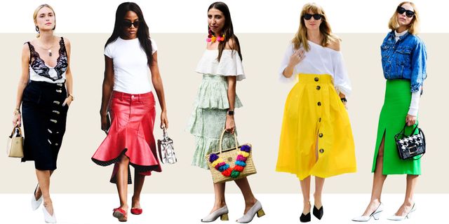 How to Pull Off Wearing a Skirt Under a Dress