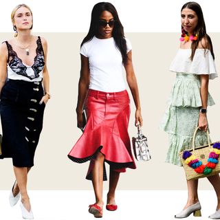 10 Midi Skirt Styles for Spring 2016 - Ways to Wear a Midi Skirt