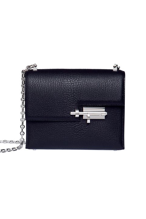 black hermes crossbody bag