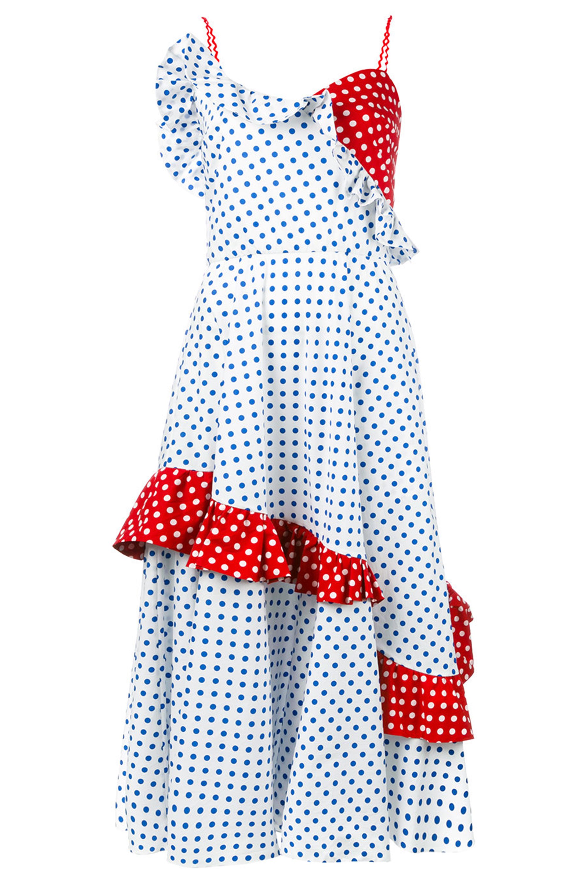 Elle polka cheap dot dress