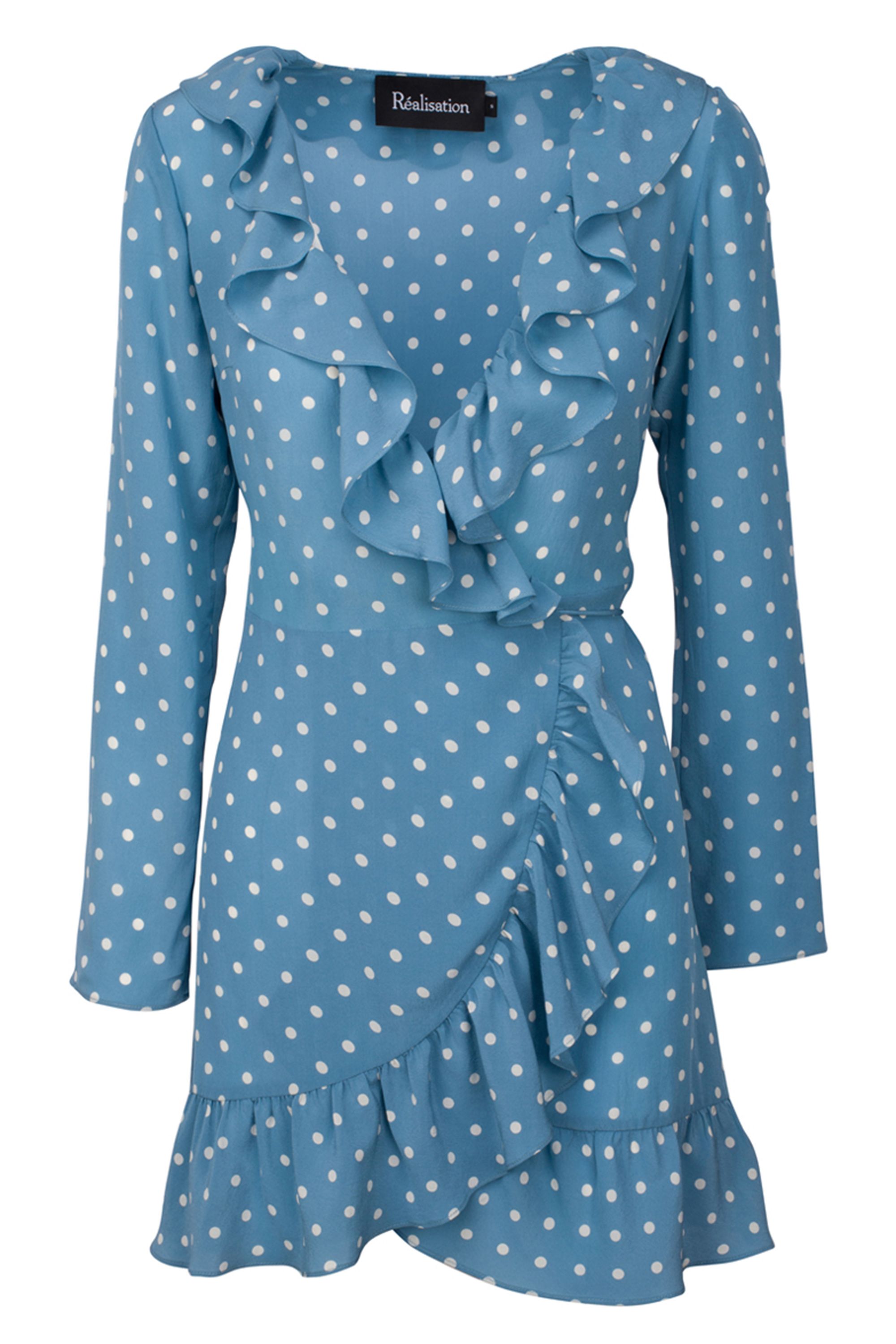 Elle polka dot outlet dress