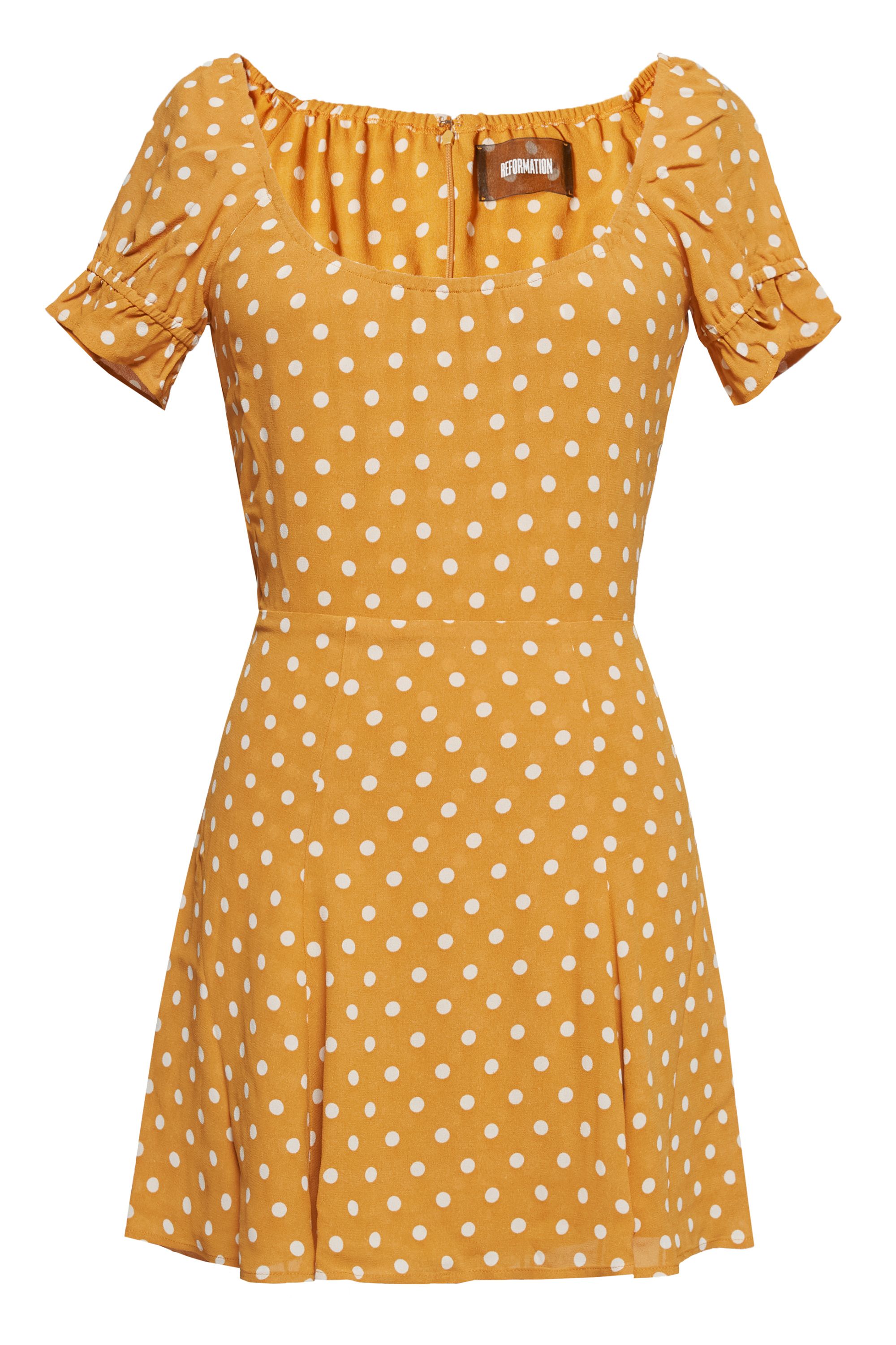 Elle polka outlet dot dress