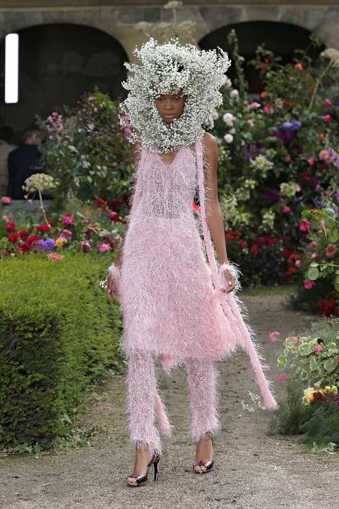 Rodarte's Spring 2018 Collection Takes Flower Crowns to the Next Level
