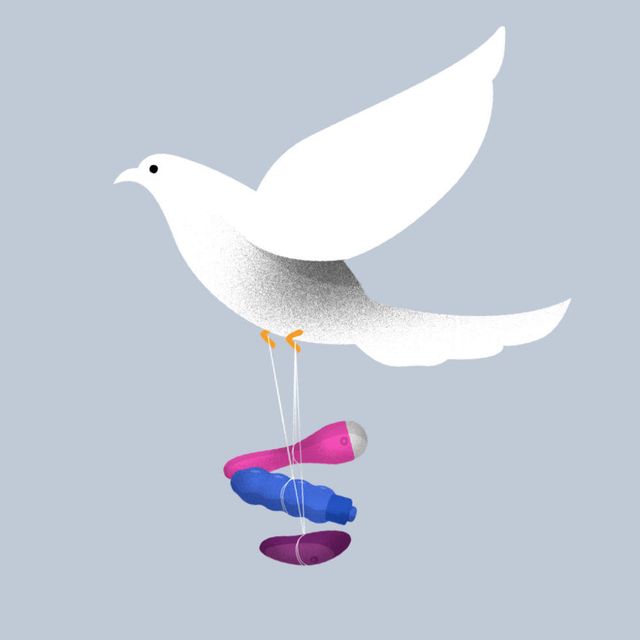 White, Bird, Pigeons and doves, Beak, Feather, Rock dove, Wing, Illustration, Seabird, Sky, 