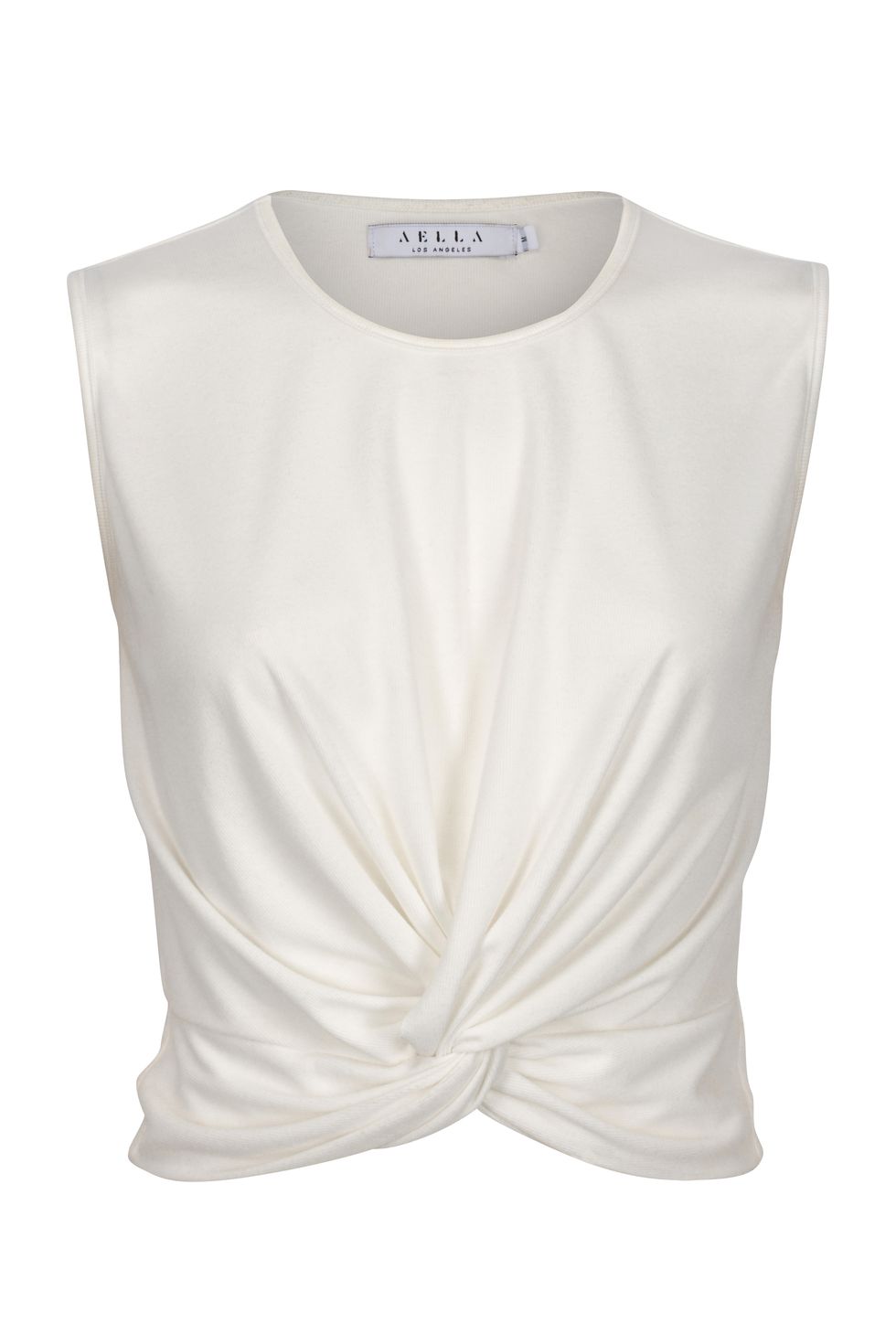 <p>Cooler than a basic white tee,&nbsp;this knotted tank is made&nbsp;with performance fabric that combats humid beach days.</p><p><span class="redactor-invisible-space" data-verified="redactor" data-redactor-tag="span" data-redactor-class="redactor-invisible-space"></span></p><p><em data-redactor-tag="em" data-verified="redactor">Aella Knotted Crop Top, $45;&nbsp;</em><a href="https://www.aella.co/products/knotted-crop-top" target="_blank" data-tracking-id="recirc-text-link"><em data-redactor-tag="em" data-verified="redactor">aella.co</em></a></p>