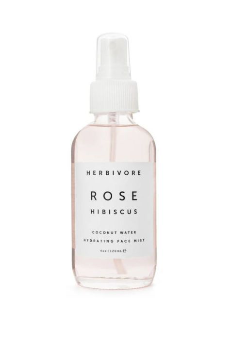 <p>Spritz skin with a refreshing mix of coconut water, hibiscus petals, and rose for a quick hit of&nbsp;moisture (and a scent that can double as a light perfume).</p><p><em data-redactor-tag="em" data-verified="redactor">Herbivore Botanicals Hydrating Face Mist, $16; <a href="http://shop.nordstrom.com/s/herbivore-botanicals-rose-hibiscus-hydrating-face-mist/4240893?cm_mmc=google-_-productads-_-9383578433_-_-96704835&amp;rkg_id=h-69ae5d4136e75751709a445355a69bb8_t-1499432594&amp;adpos=1o1&amp;creative=57187860713&amp;device=c&amp;network=g&amp;gclid=EAIaIQobChMIt83x1p331AIVRVgNCh0SHAqxEAQYASABEgKhhfD_BwE" target="_blank" data-tracking-id="recirc-text-link">nordstrom.com</a>&nbsp;</em></p>