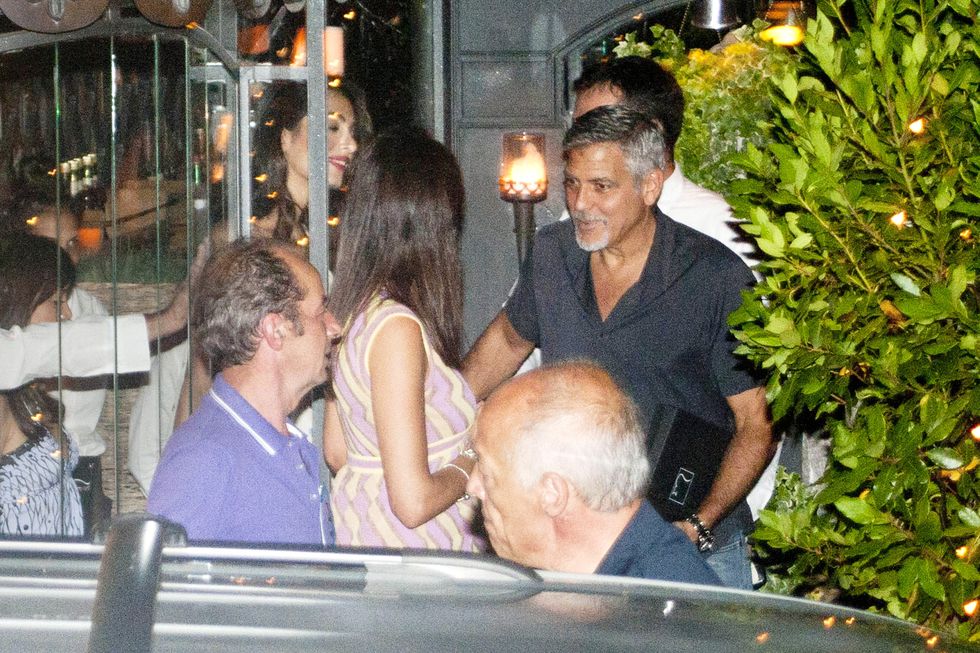 George and Amal Clooney Go on First Date Since Twins' Birth - George ...