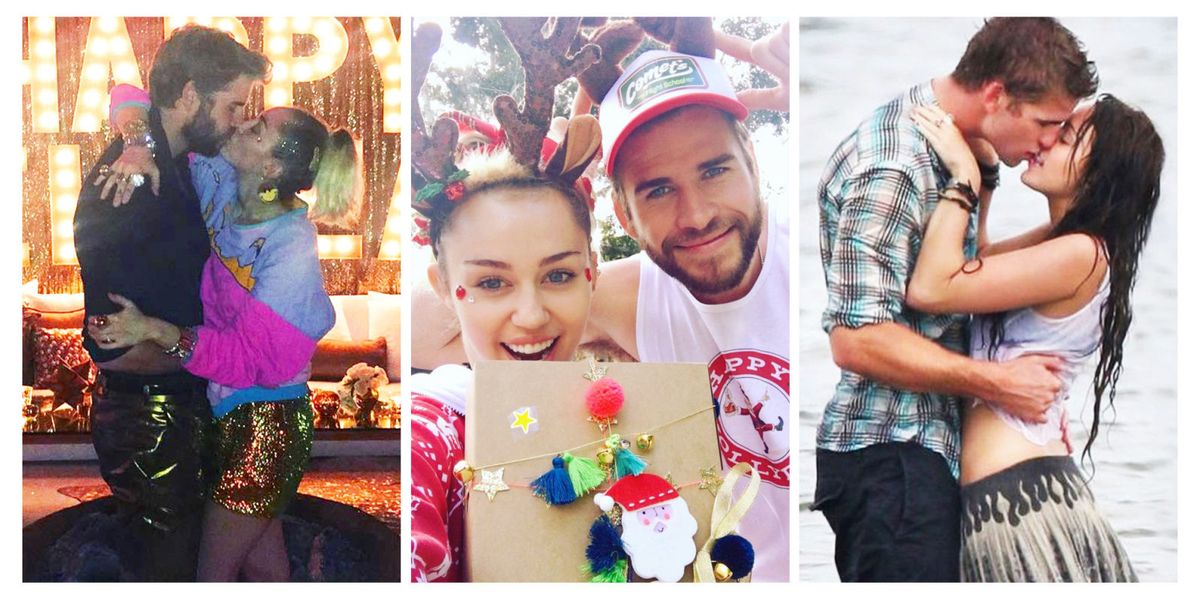 Miley Cyrus And Liam Hemsworth S Instagrams Together Miley Liam Relationship History