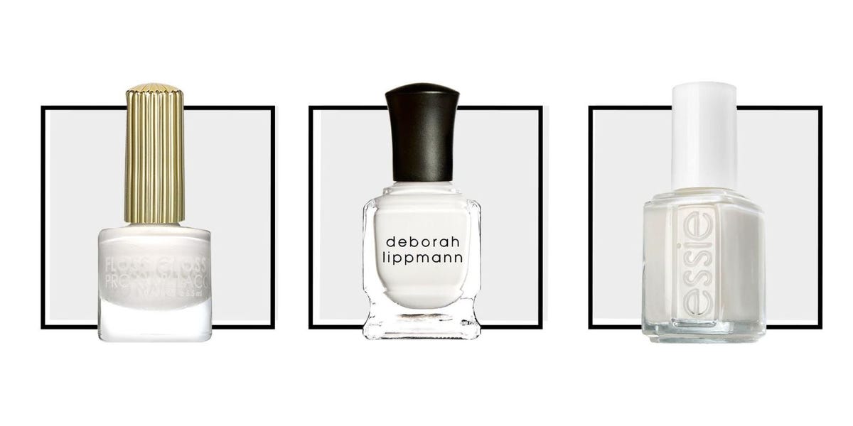 8 Best White Nail Polish Colors How to Get a Fire White Manicure