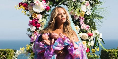 Beyonce Shares first photo of the twins