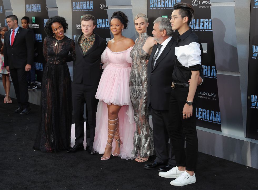 Rihanna Is the Princess of the Valerian Red Carpet