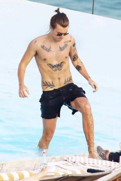 Harry Styles Has Four Nipples - Harry Styles Confirms Extra Nipples in