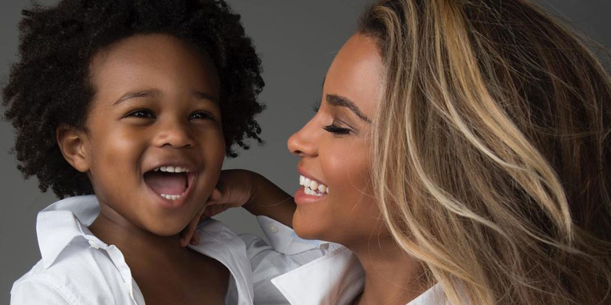 Ciara's Son Future Zahir Models for Gap Kids - Ciara's 3-Year-Old Son ...