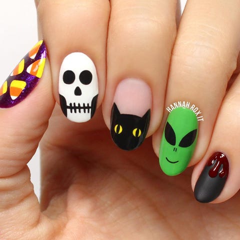 19 Halloween Nail Art Ideas 2020 How To Paint Halloween Nails