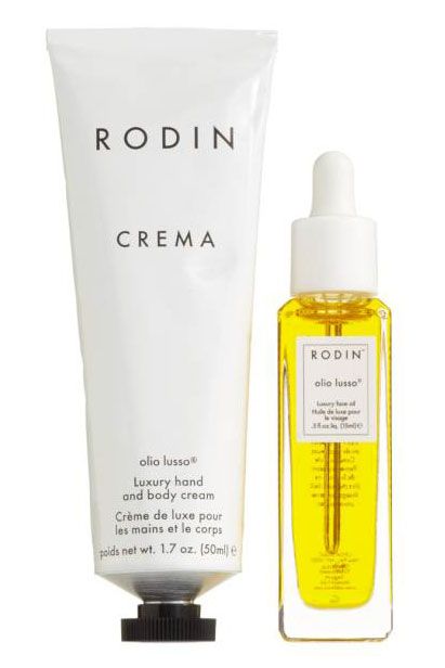 <p>
Rodin Olio Lusso Face Oil &amp; Crema Set, $120; <a href="http://shop.nordstrom.com/s/rodin-olio-lusso-jasmine-neroli-luxury-face-oil-crema-set/4630962?origin=category-personalizedsort" target="_blank" data-tracking-id="recirc-text-link">Nordstrom.com</a></p><p><span class="redactor-invisible-space" data-verified="redactor" data-redactor-tag="span" data-redactor-class="redactor-invisible-space"></span></p>