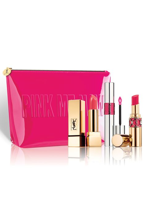 <p>
YSL Beauty Pink Lip Set $74; <a href="http://shop.nordstrom.com/s/yves-saint-laurent-lip-set-106-value/4625484?origin=category-personalizedsort" target="_blank" data-tracking-id="recirc-text-link">Nordstrom.com</a></p><p><span class="redactor-invisible-space" data-verified="redactor" data-redactor-tag="span" data-redactor-class="redactor-invisible-space"></span></p>