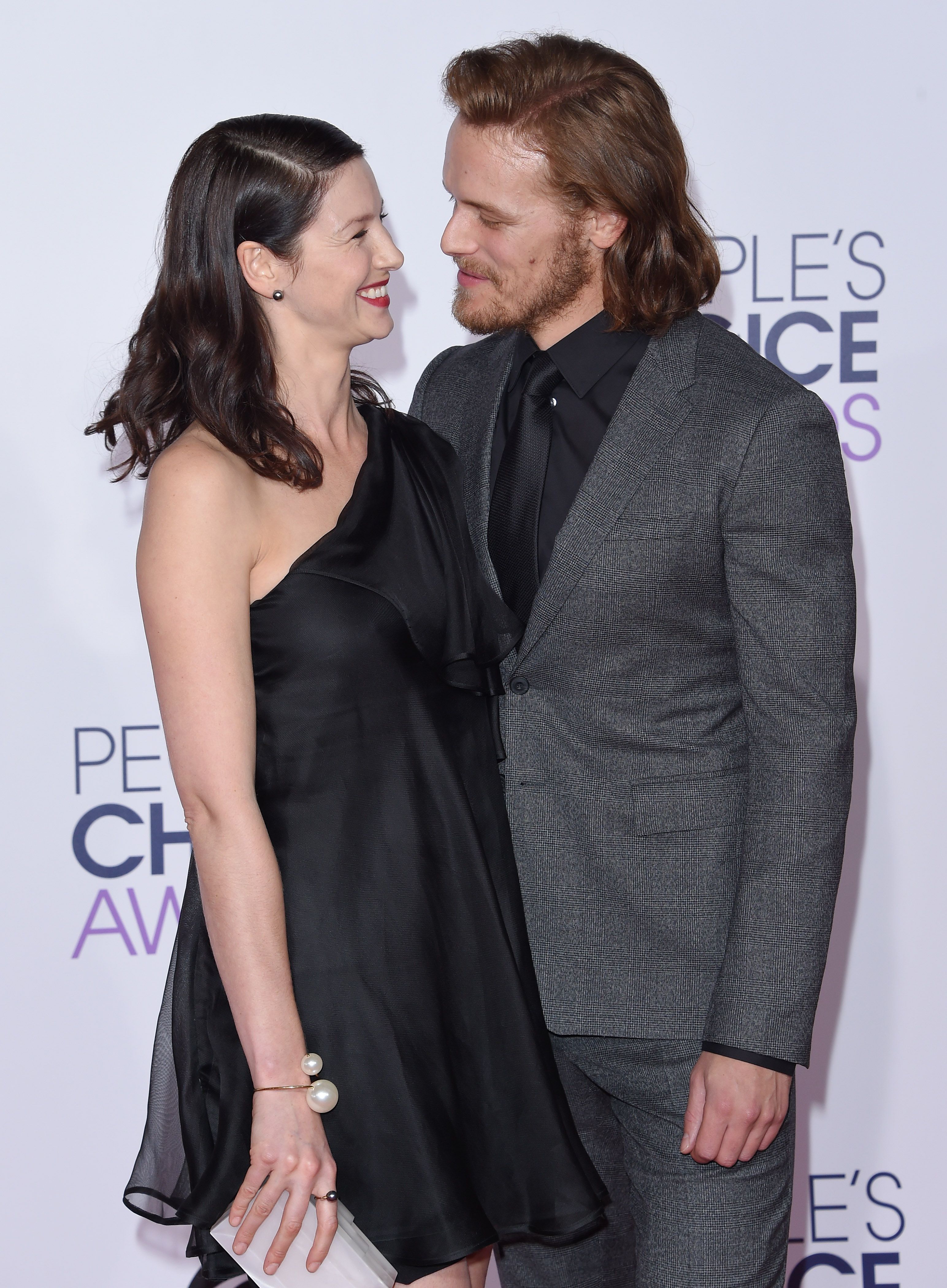 Outlander Stars Sam Heughan And Caitriona Balfe S Cutest Moments Are Sam Heughan And Caitriona Balfe Dating