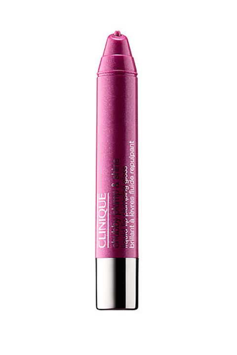 <p>Pump up the volume with a couple of swipes of this super shiny, lip-plumping gloss in a wearable warm purple.</p><p><em data-redactor-tag="em" data-verified="redactor">$17, </em><a href="http://www.clinique.com/product/1603/45451/makeup/lip-glosses/chubby-plump-shine-liquid-lip-plumping-gloss" data-tracking-id="recirc-text-link"><em data-redactor-tag="em" data-verified="redactor">clinique.com</em></a></p>