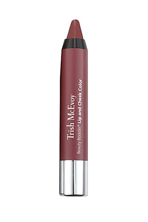 <p>For on-the-go types, this cheek and lip pencil loaded with the perfect plum shade is just the thing to stash in your carry-on.</p><p><em data-redactor-tag="em" data-verified="redactor">$31, <a href="http://www.bergdorfgoodman.com/Trish-McEvoy-Beauty-Booster-Lip-Cheek-Color/prod124630077_cat243413__/p.prod?icid=&amp;searchType=EndecaDrivenCat&amp;rte=%252Fcategory.service%253FitemId%253Dcat243413%2526pageSize%253D30%2526No%253D0%2526Ns%253DSELLABLE_DATE%257C1%2526refinements%253D722&amp;eItemId=prod124630077&amp;cmCat=product" data-tracking-id="recirc-text-link">bergdorfgoodman.com</a>&nbsp;</em></p>