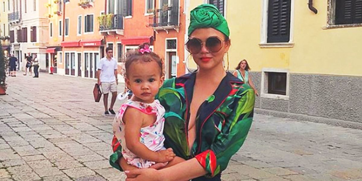 Chrissy Teigen Showcased Her Singing Voice on Vacation in Italy