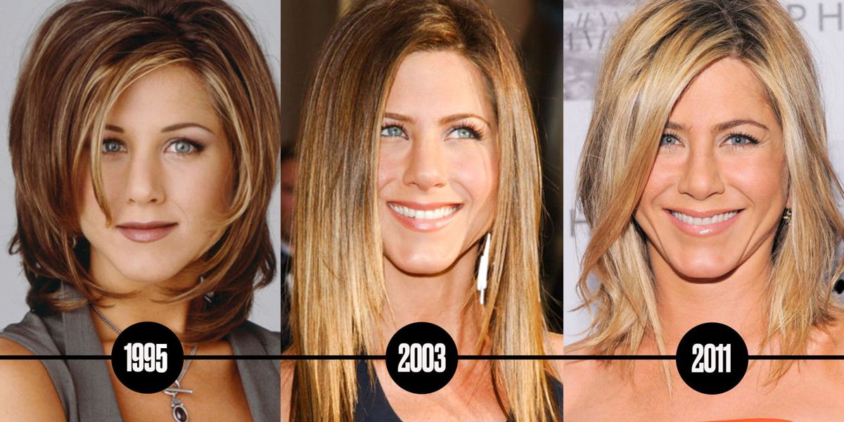 Jennifer Aniston's Best Hairstyles of All Time - 50+ Jennifer Aniston Hair  Cuts and Colors