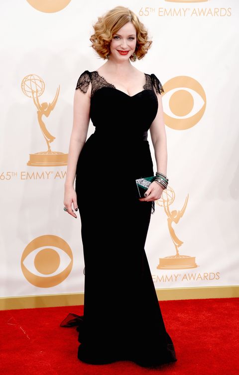Christina Hendricks at the Emmys