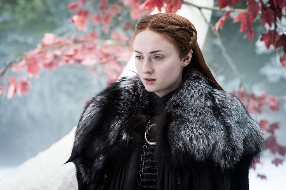 Meaning Behind Sansa Starks Outfit Game Of Thrones Costume