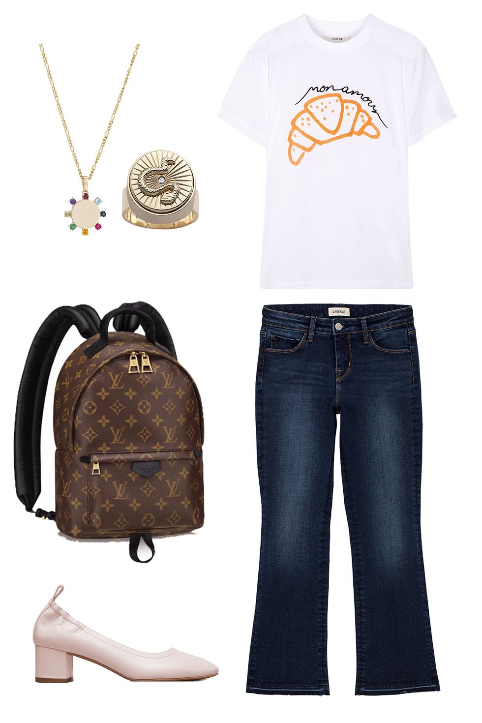Summer dress in fall  Mini backpack outfit, Louis vuitton palm