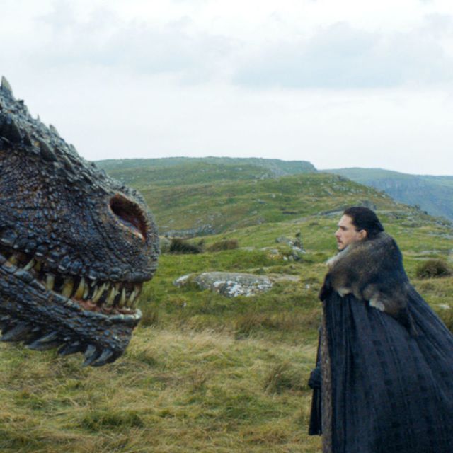 Jon Snow Touched a Dragon