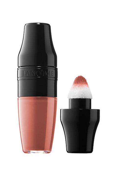 <p>"It's so comfortable to wear and has lots of hydration for a matte lipstick," said Hughes.&nbsp;</p><p>Lancome Matte&nbsp;Shaker, $22, <a href="http://www.sephora.com/matte-shaker-high-pigment-liquid-lipstick-P418107?skuId=1940428&amp;om_mmc=ppc-GG_381463959_27499872519_pla-181447210119_1940428_97594821519_9073477_c&amp;country_switch=us&amp;lang=en&amp;gclid=EAIaIQobChMI4OuOjIna1QIVVLXACh2hAgifEAQYASABEgJ1dvD_BwE&amp;gclsrc=aw.ds" data-tracking-id="recirc-text-link"><em data-redactor-tag="em" data-verified="redactor">sephora.com</em></a></p>