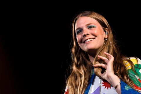 Maggie Rogers performs at the Montreux Jazz Festival on July 1, 2017