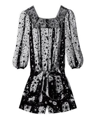 fashion trend - Anna Sui silk romper
