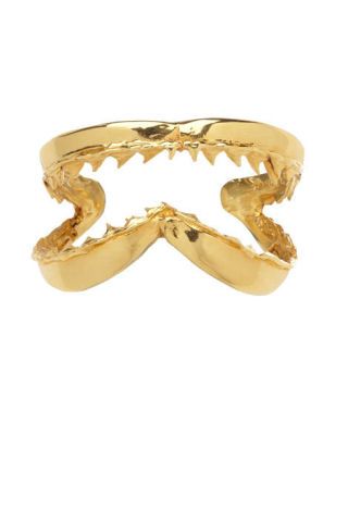 Gold-plated brass cuff, Tom Binns Design