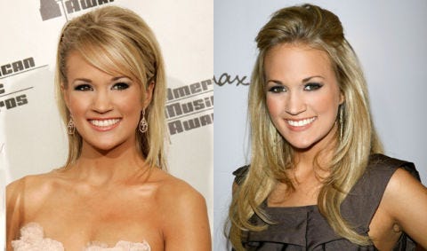 Carrie Underwood S Hairstyles